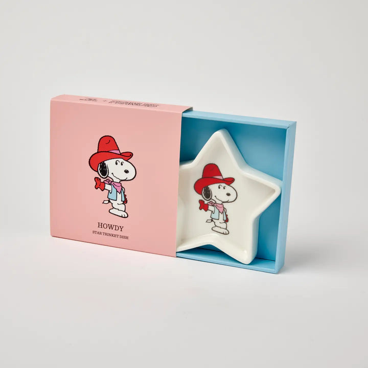Peanuts Star Shaped Trinket Dish - Howdy