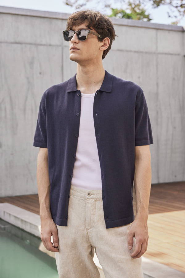 Casual Friday Isaak S/S Knit Cardigan