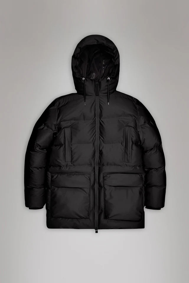 Rains Alta Puffer Cargo Jacket W3
