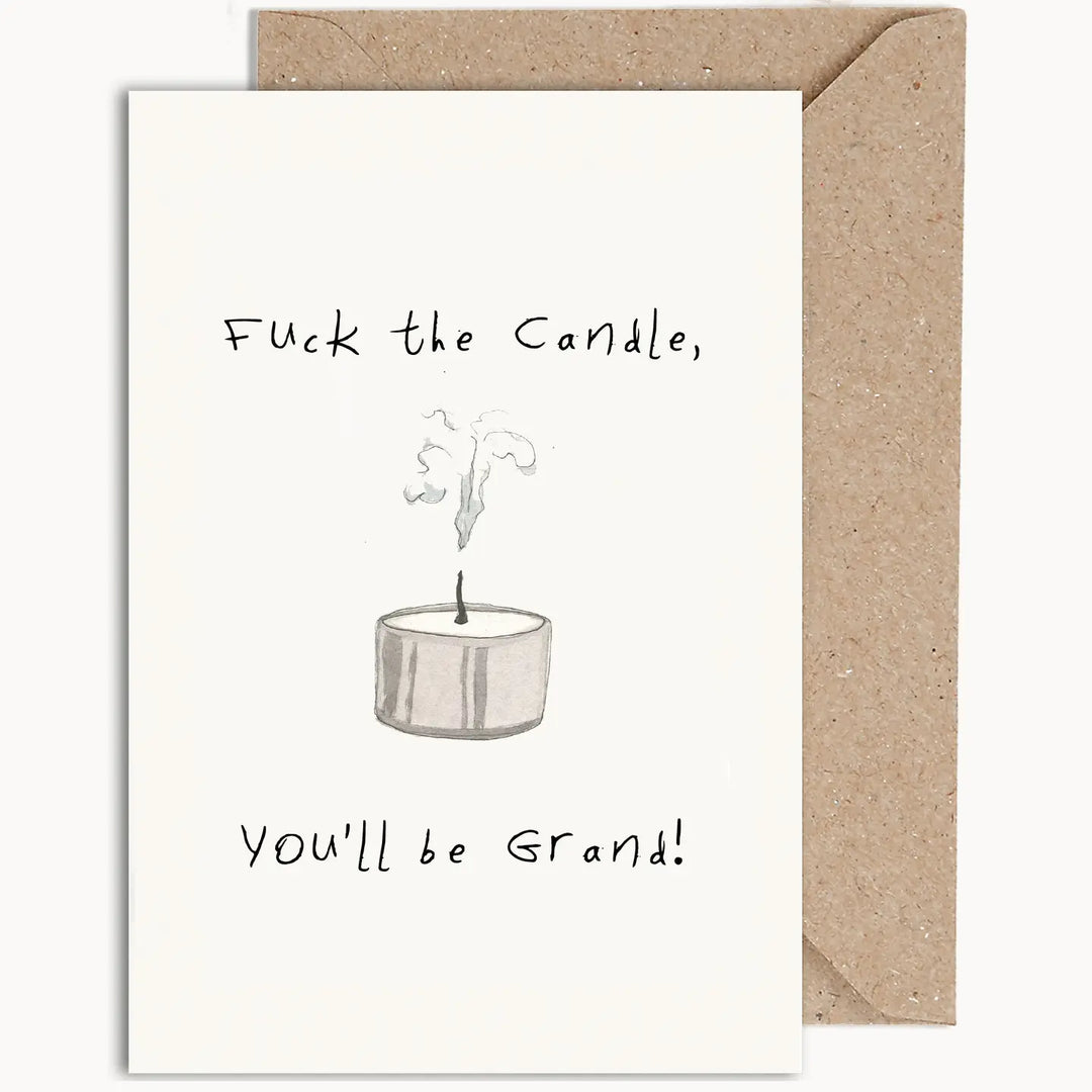 Weird Watercolours You'll Be Grand Card