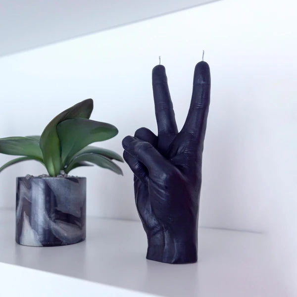 CandleHand "Peace" Black