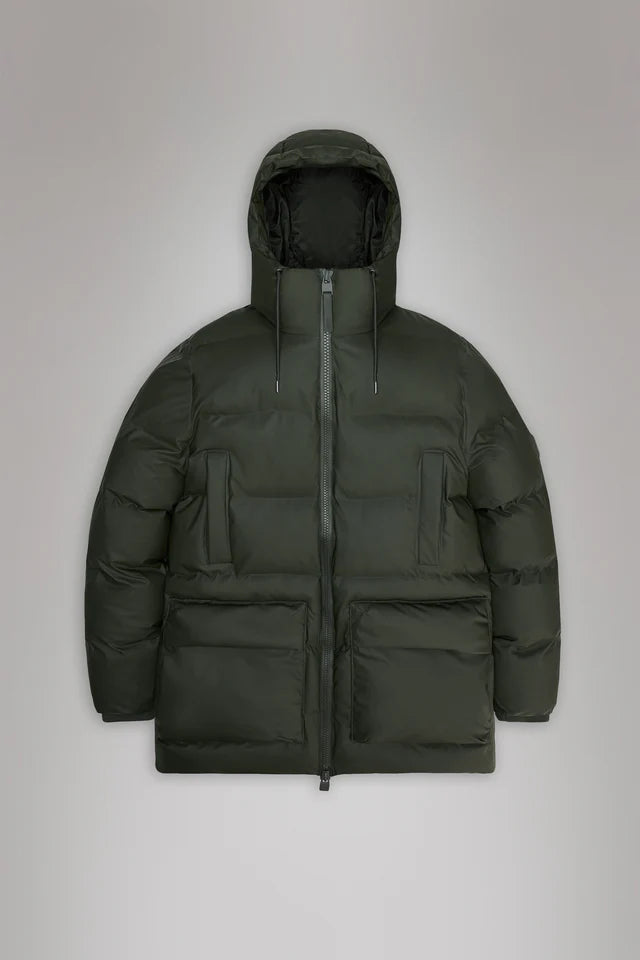Rains Alta Puffer Cargo Jacket W3