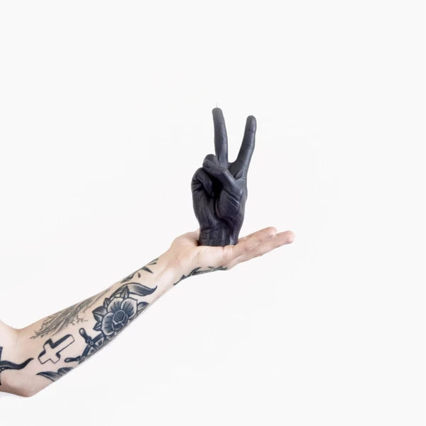 CandleHand "Peace" Black