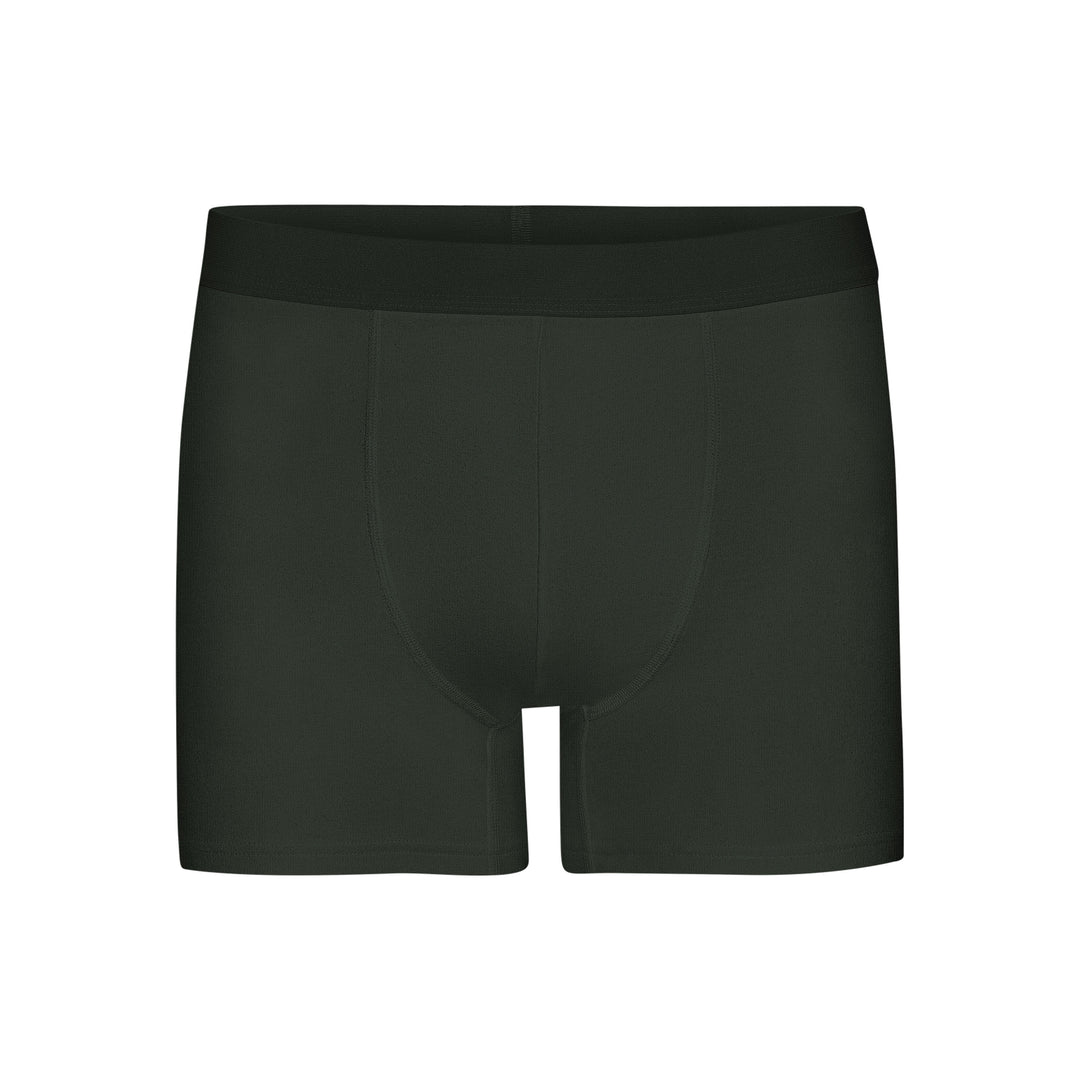 Classic Organic Boxer Briefs Hunter Green
