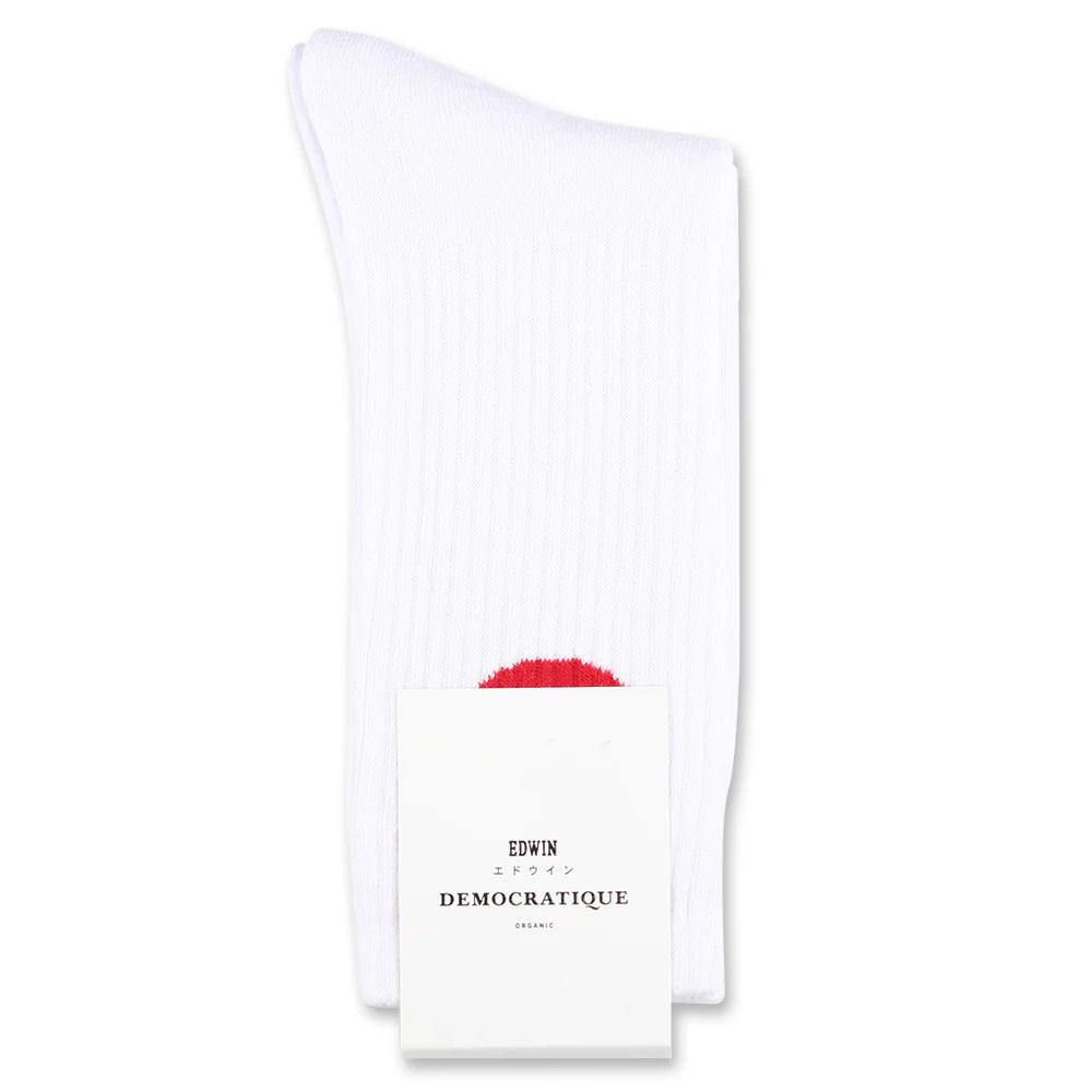 Democratique x Edwin Jeans Socks - Japanese Sun