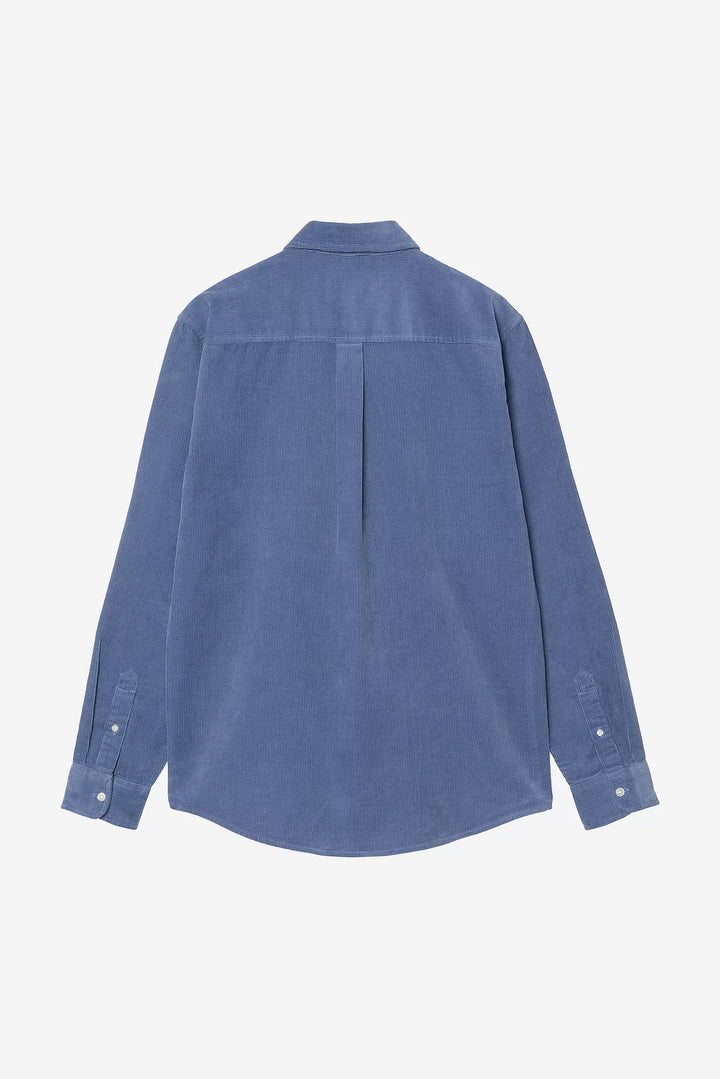Carhartt Madison Fine Cord Shirt - Blue Iris