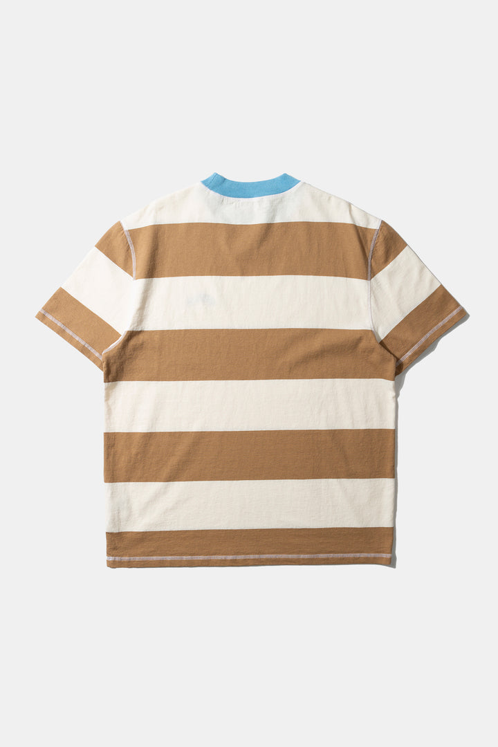 Edmmond Studios Striped Top - Plain Brown