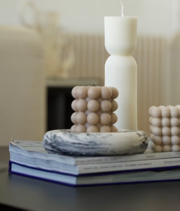 Le Beige Paris Bubble CYLINDER Candle