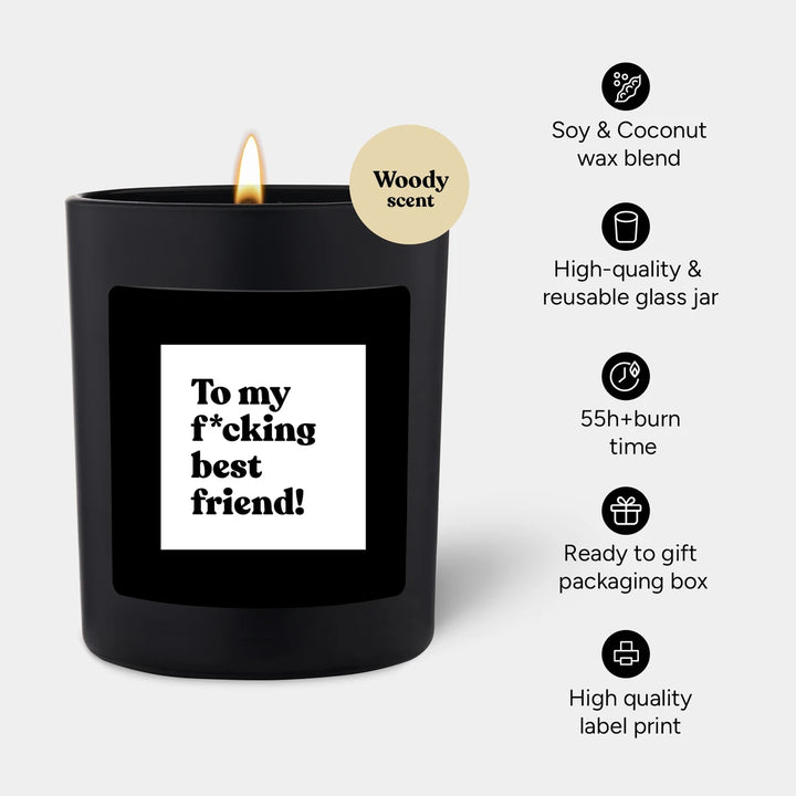 Candlehand Best F*cking Friend Candle