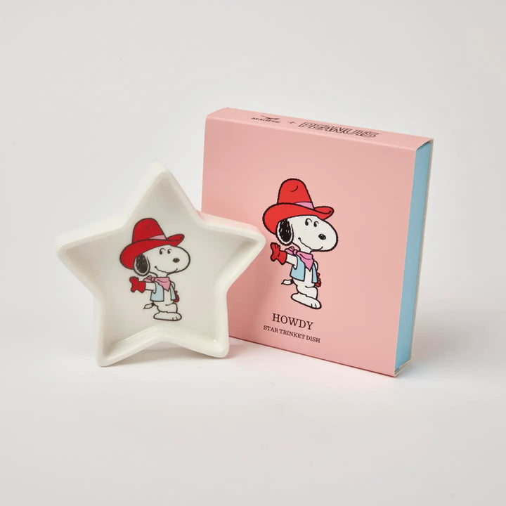 Peanuts Star Shaped Trinket Dish - Howdy