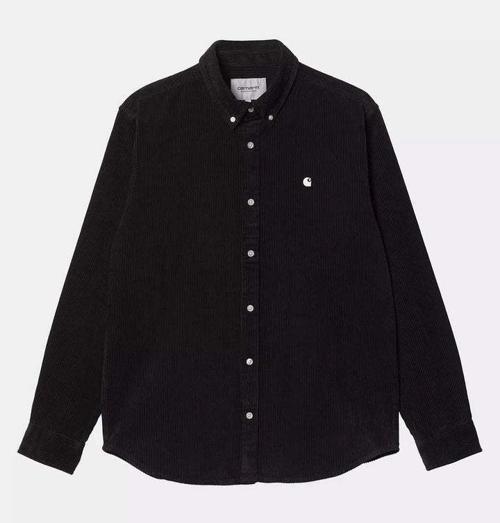 Carhartt Madison Fine Cord Shirt - Black