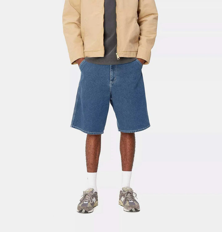 Carhartt Simple Short Norco Denim - Blue, Stone Wash