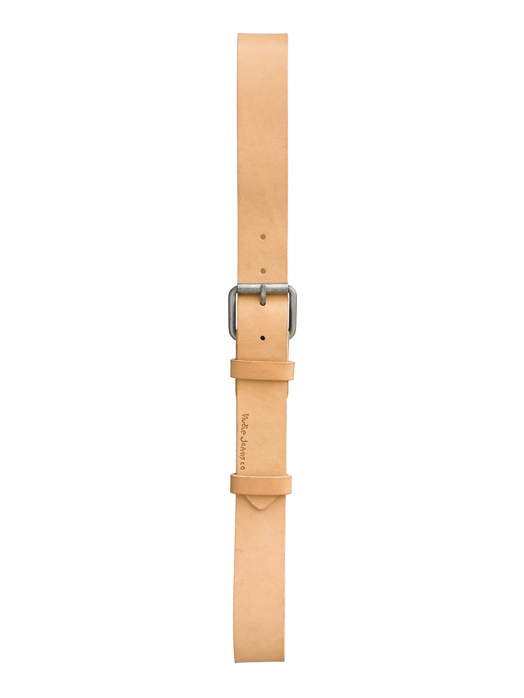 Nudie Jeans Pedersson Leather Belt Natural