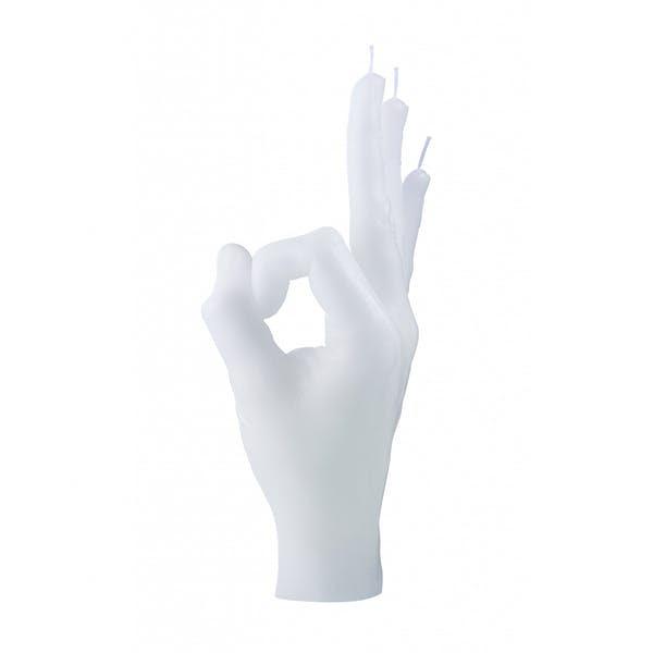 CandleHand "OK" WHITE