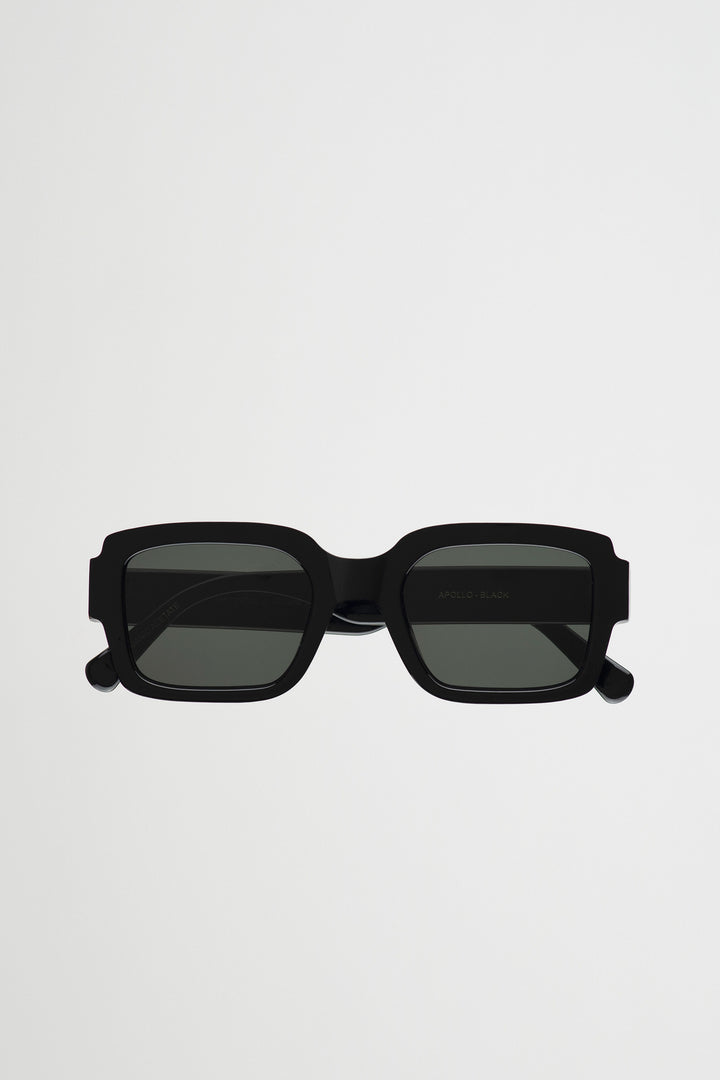 Monokel Apollo Black - Green Solid Lens