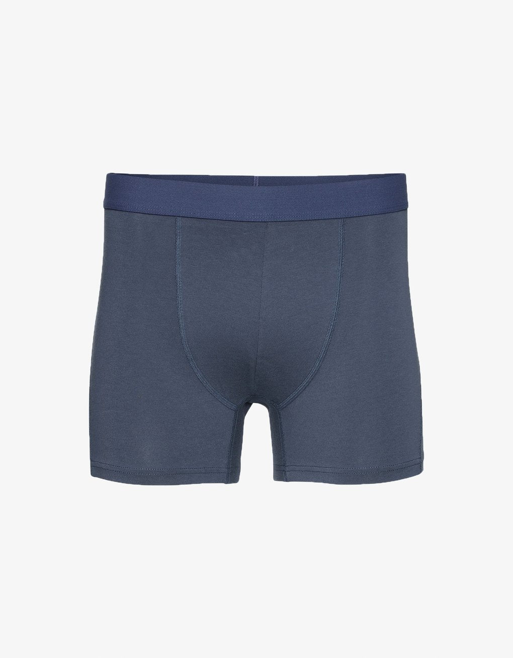 Classic Organic Boxer Briefs Petrol Blue