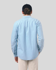 Portuguese Flannel Belavista Sky Blue Shirt