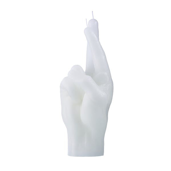 CandleHand "CrossedFingers" White