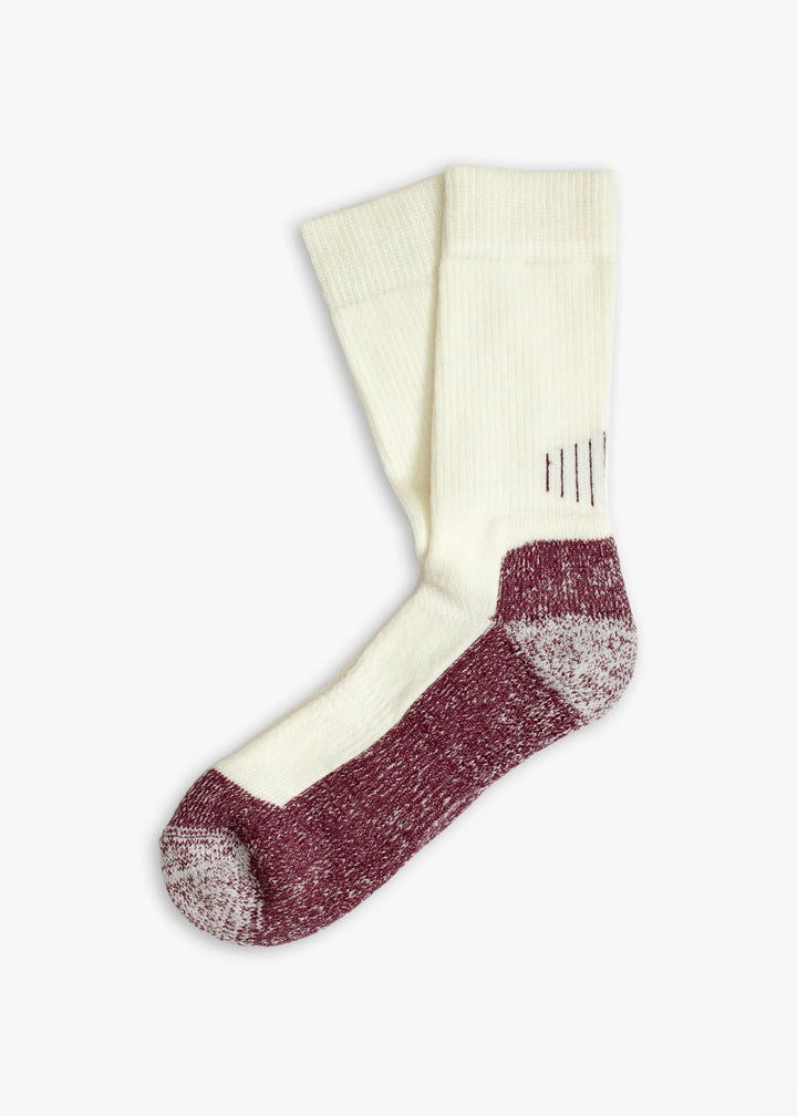 Thunders Love OUTDOOR COLLECTION Burgandy Hiking Socks