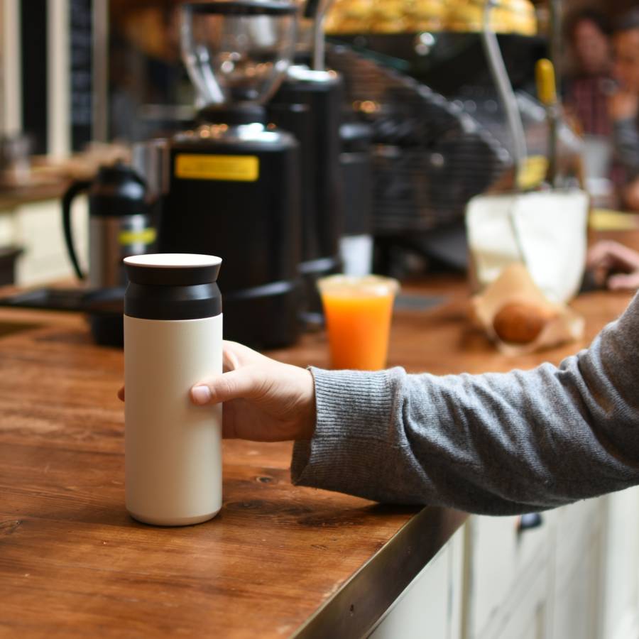 TRAVEL TUMBLER 500ml White