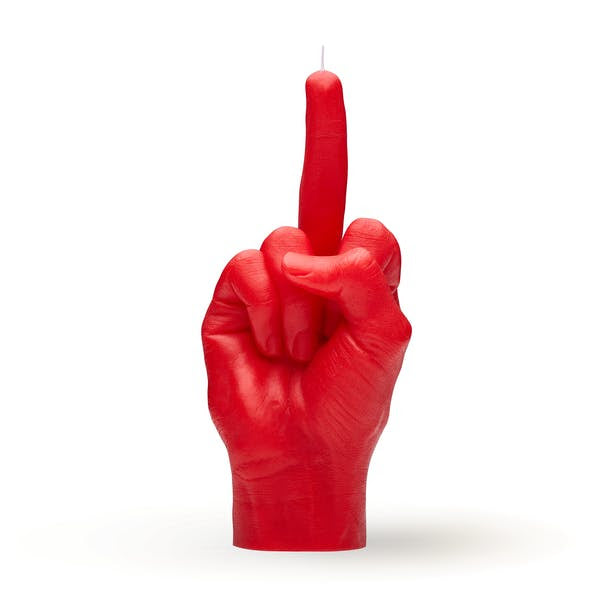 CandleHand "F*ck you" Red