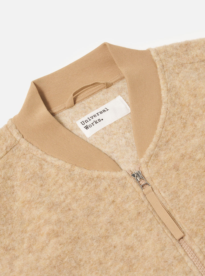 Universal Works Zip Waistcoat - Fawn