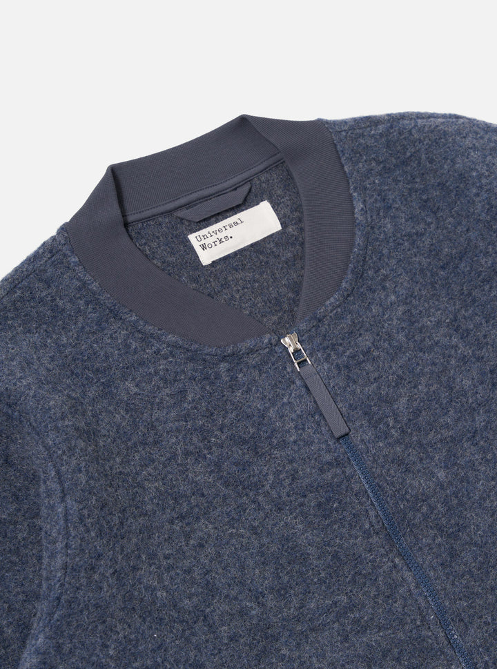 Universal Works Zip Bomber - Slate Blue