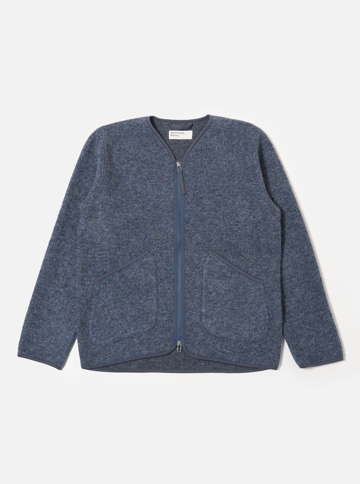 Universal Works Zip Bomber - Slate Blue