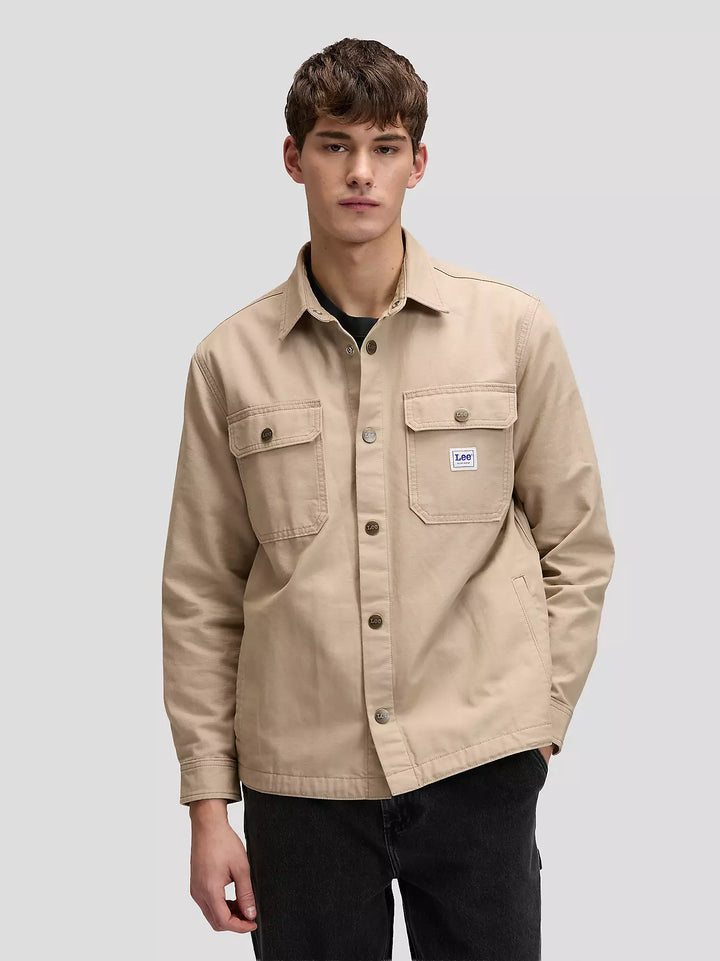 Lee Workwear Overshirt - Perfect Khaki
