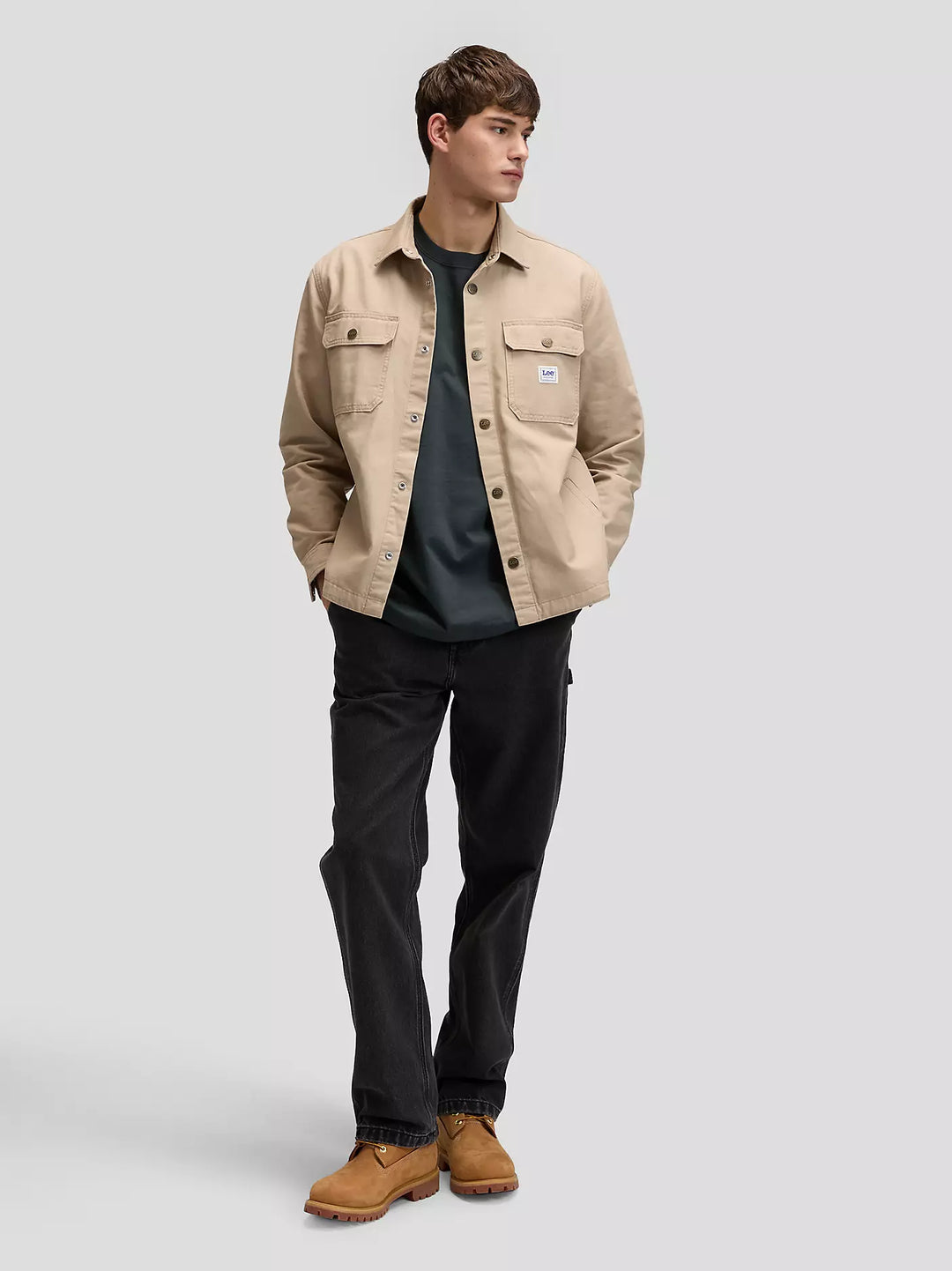 Lee Workwear Overshirt - Perfect Khaki