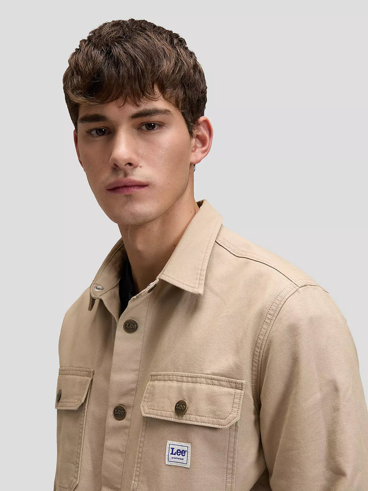 Lee Workwear Overshirt - Perfect Khaki