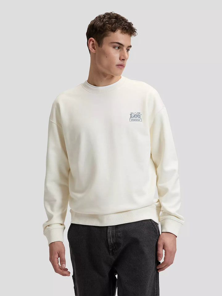 Lee Workwear Crew - Natural