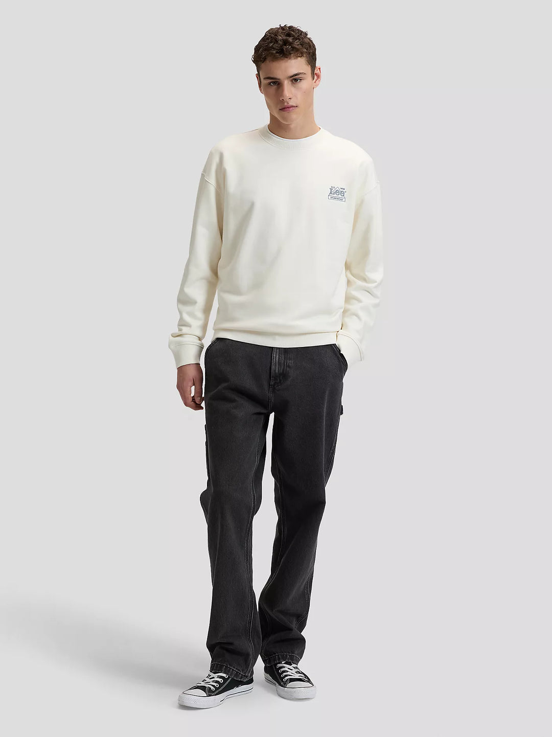 Lee Workwear Crew - Natural