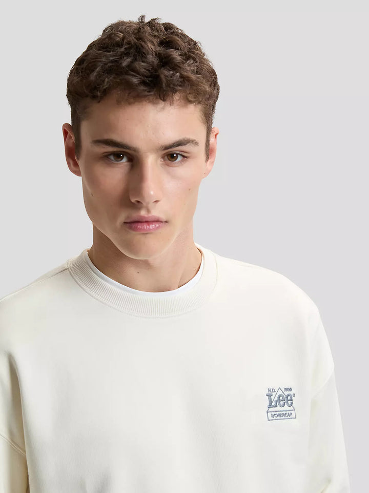 Lee Workwear Crew - Natural
