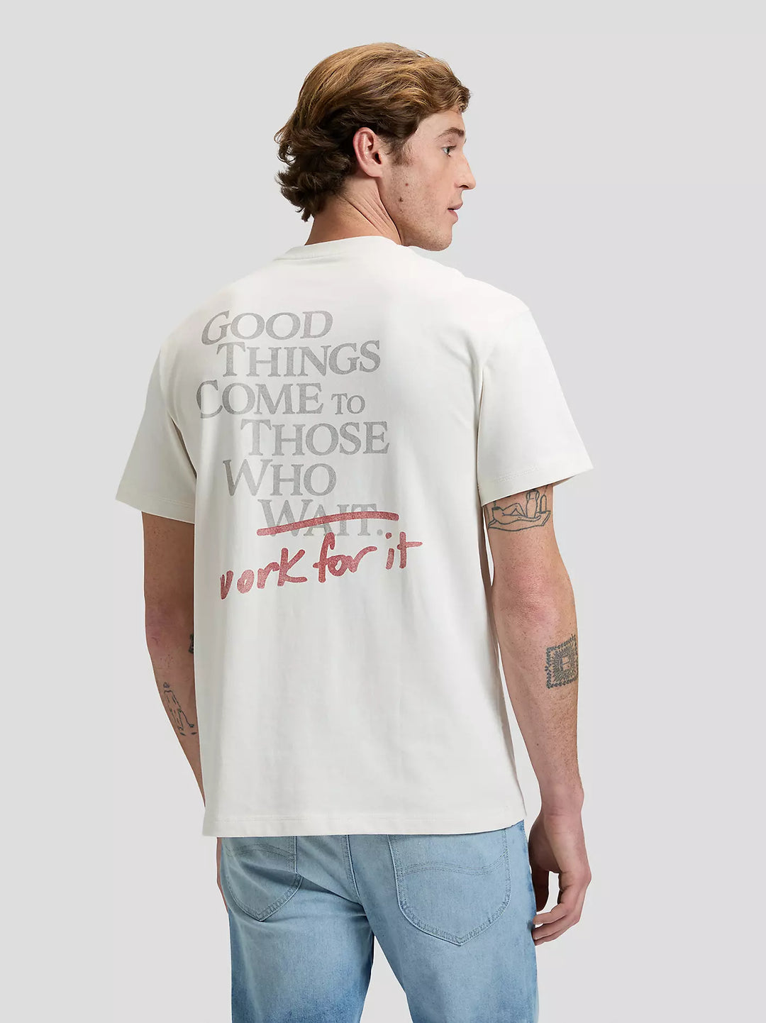 Lee Work For It Relaxed Tee