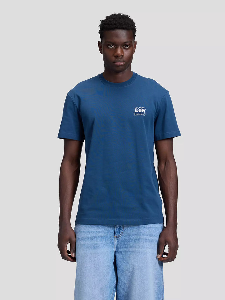 Lee Workwear Hammer Tee Insignia Blue