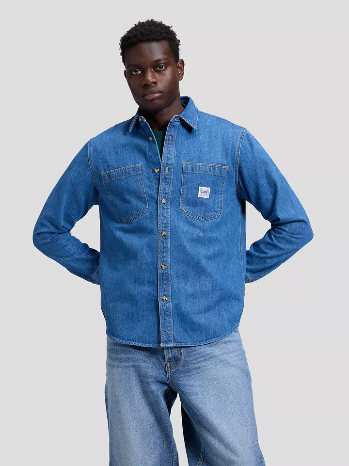 Lee Workwear Button Down Shirt - Tradewinds