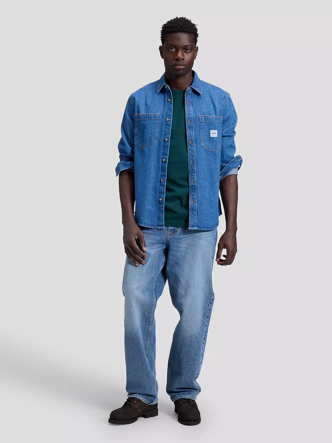 Lee Workwear Button Down Shirt - Tradewinds