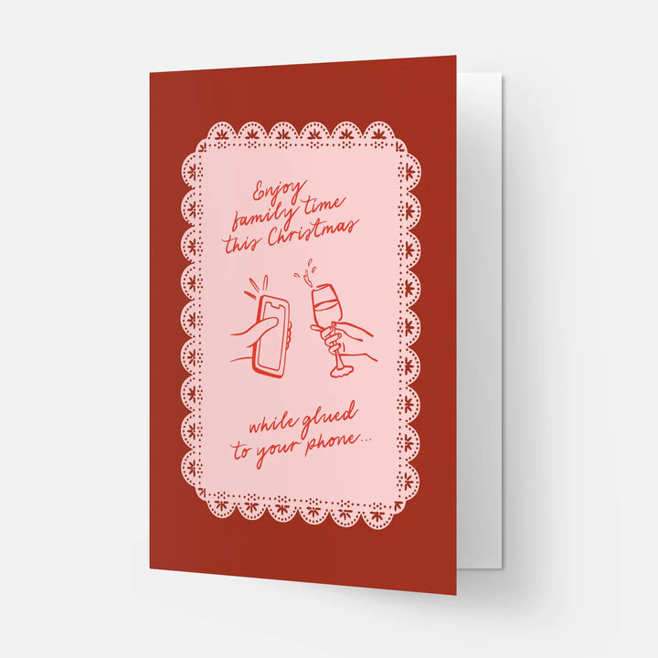 Kaart Blanche - Glued To Phone Card