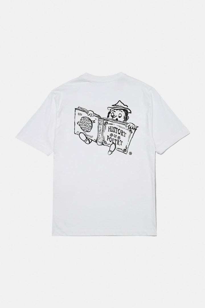 Edmmond Studios Bookstore T-Shirt in Plain White