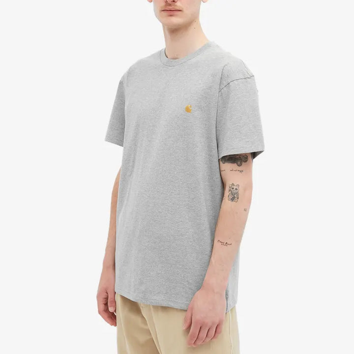 Carhartt S/S Chase T-Shirt - Grey Heather