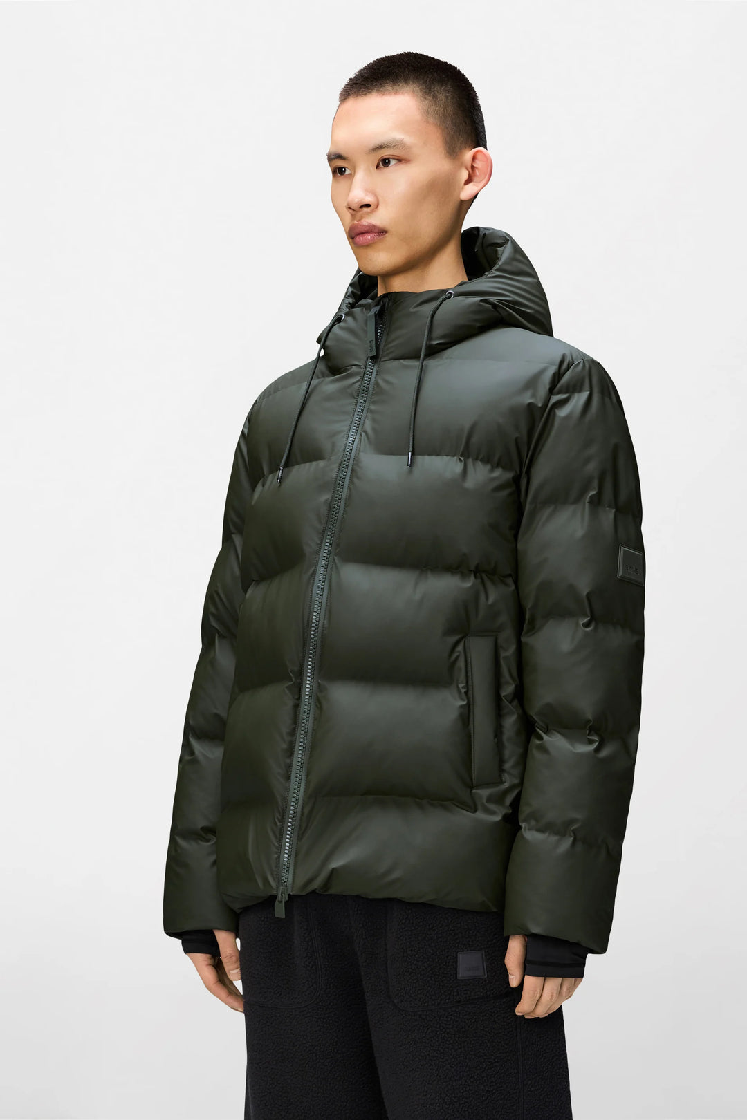 Rains Alta Short Puffer Jacket