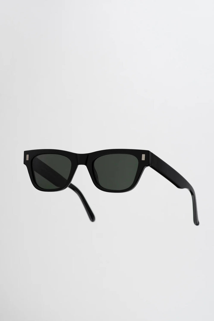Monokel Aki Black - Green Solid Lens