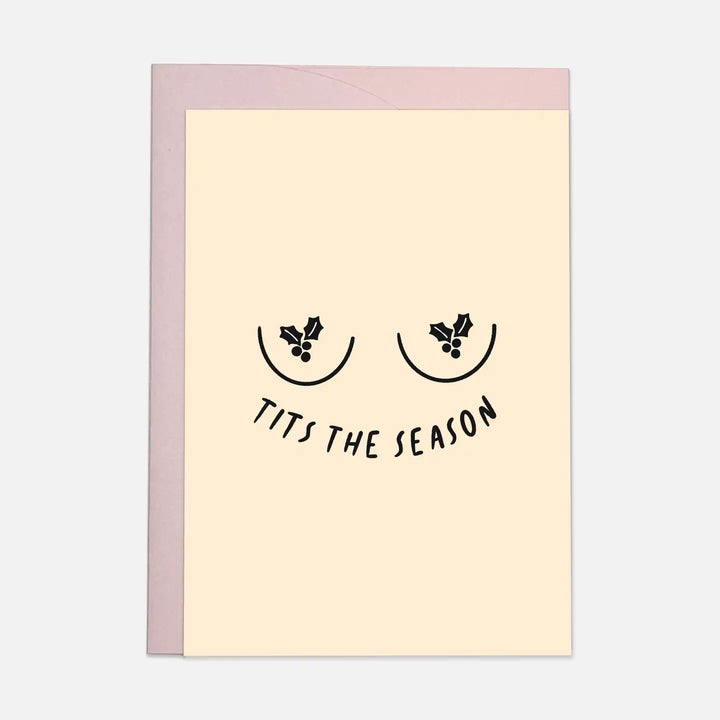 Kaart Blanche - Tits The Season Card