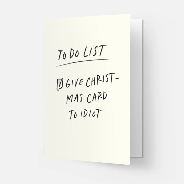 Kaart Blanche - To Do Card