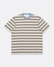 Far Afield Crew Neck T-Shirt - Whitstable Stripe