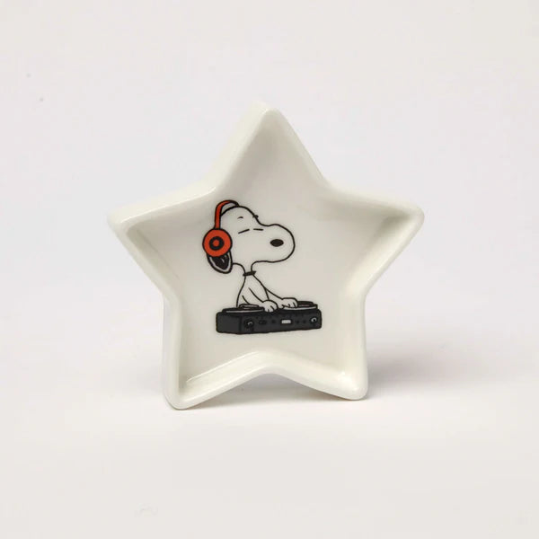 Peanuts Star Shaped Trinket Dish - Superstar DJ