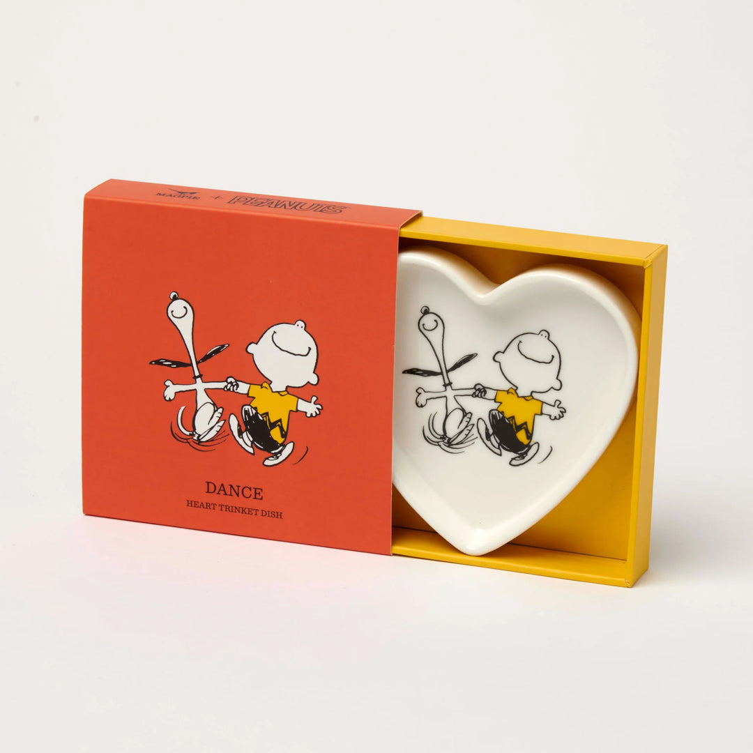 Peanuts Heart Shaped Trinket Dish - Dance