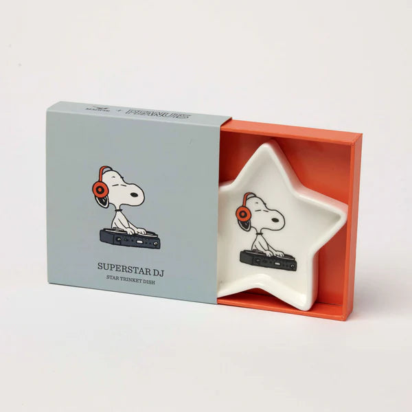 Peanuts Star Shaped Trinket Dish - Superstar DJ