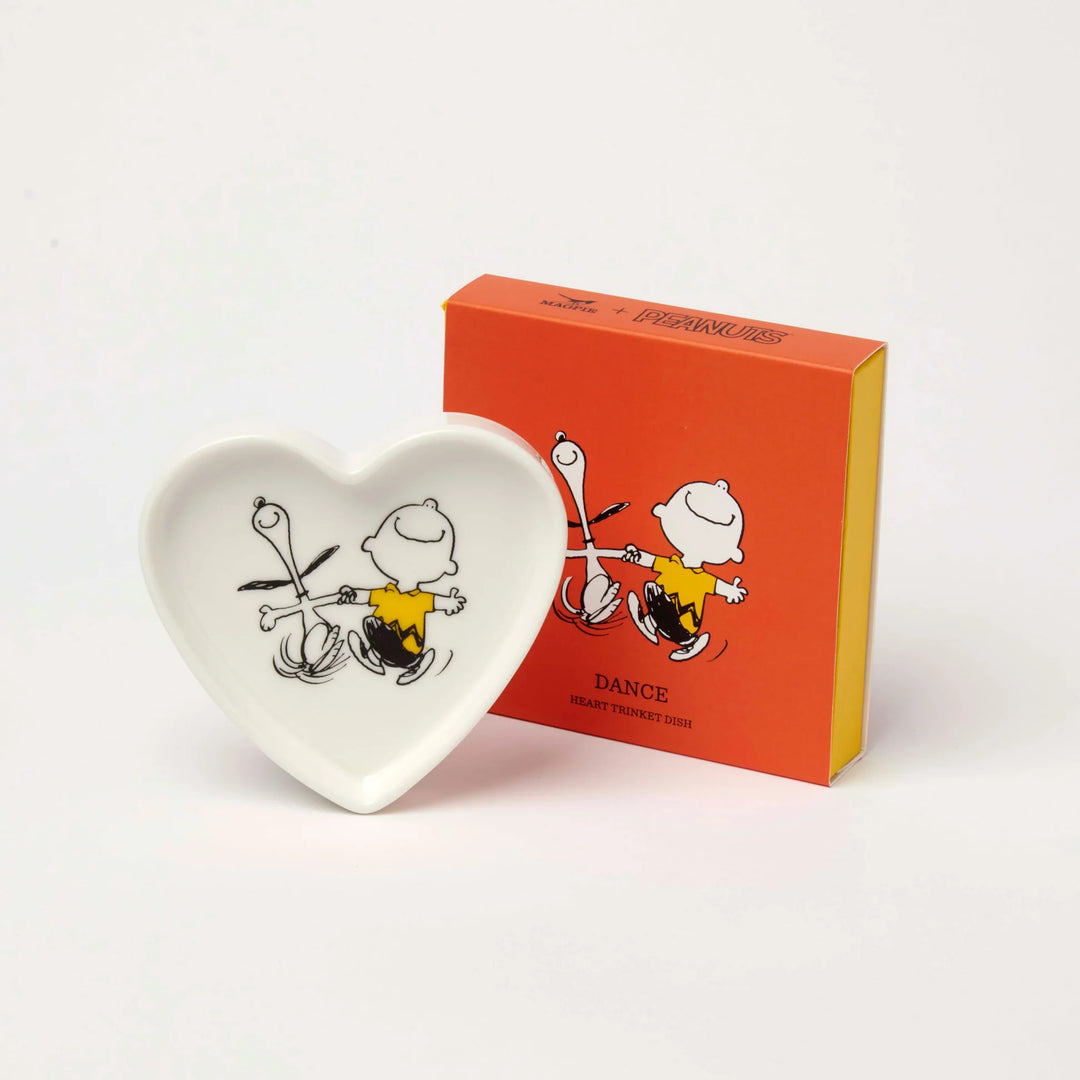 Peanuts Heart Shaped Trinket Dish - Dance